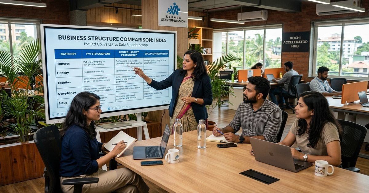 Choosing Between Private Limited, LLP and Sole Proprietorship: Comparative Guide for Founders in 2026